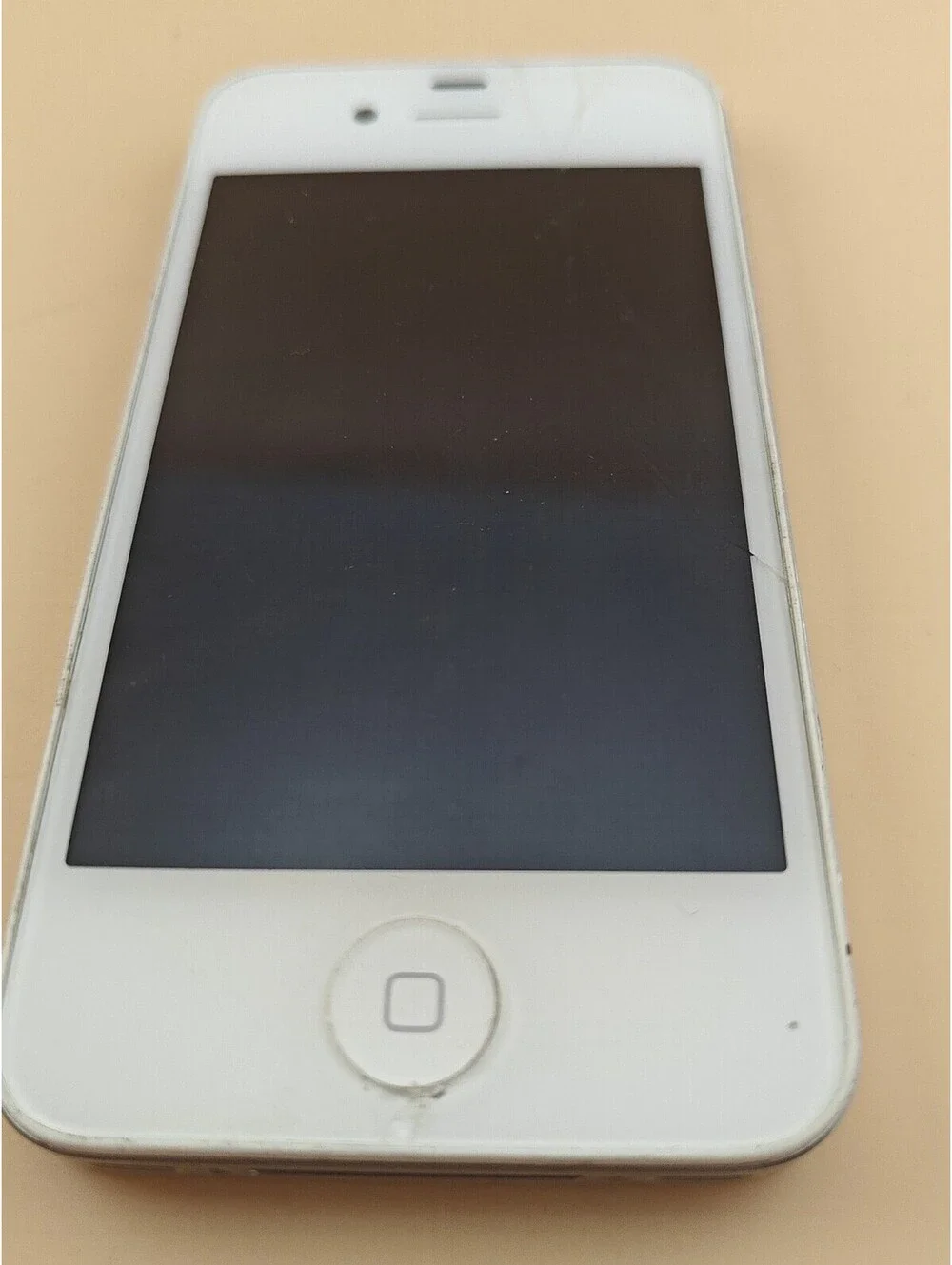 Apple iPhone 4S A1387 CDMA White Untested Phone For Parts/Repair As-Is